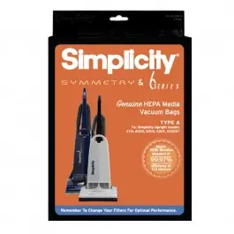 Simplicity Oem Genuine Hepa Bag Riccar Type A 1