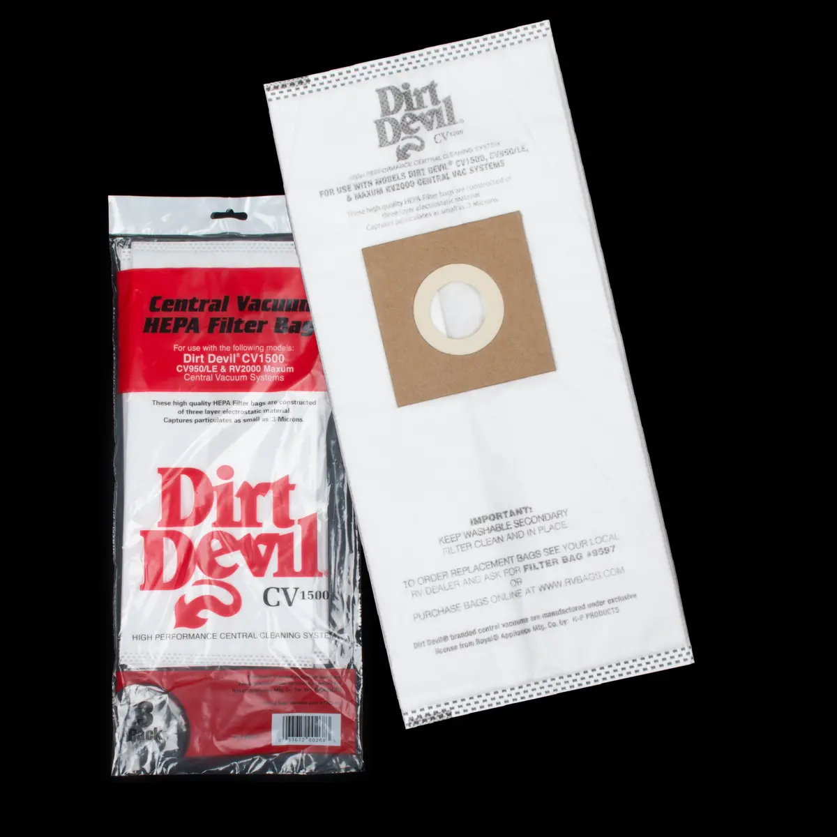 Dirt Devil Bag Cv1500 For Hp Vacuum 1