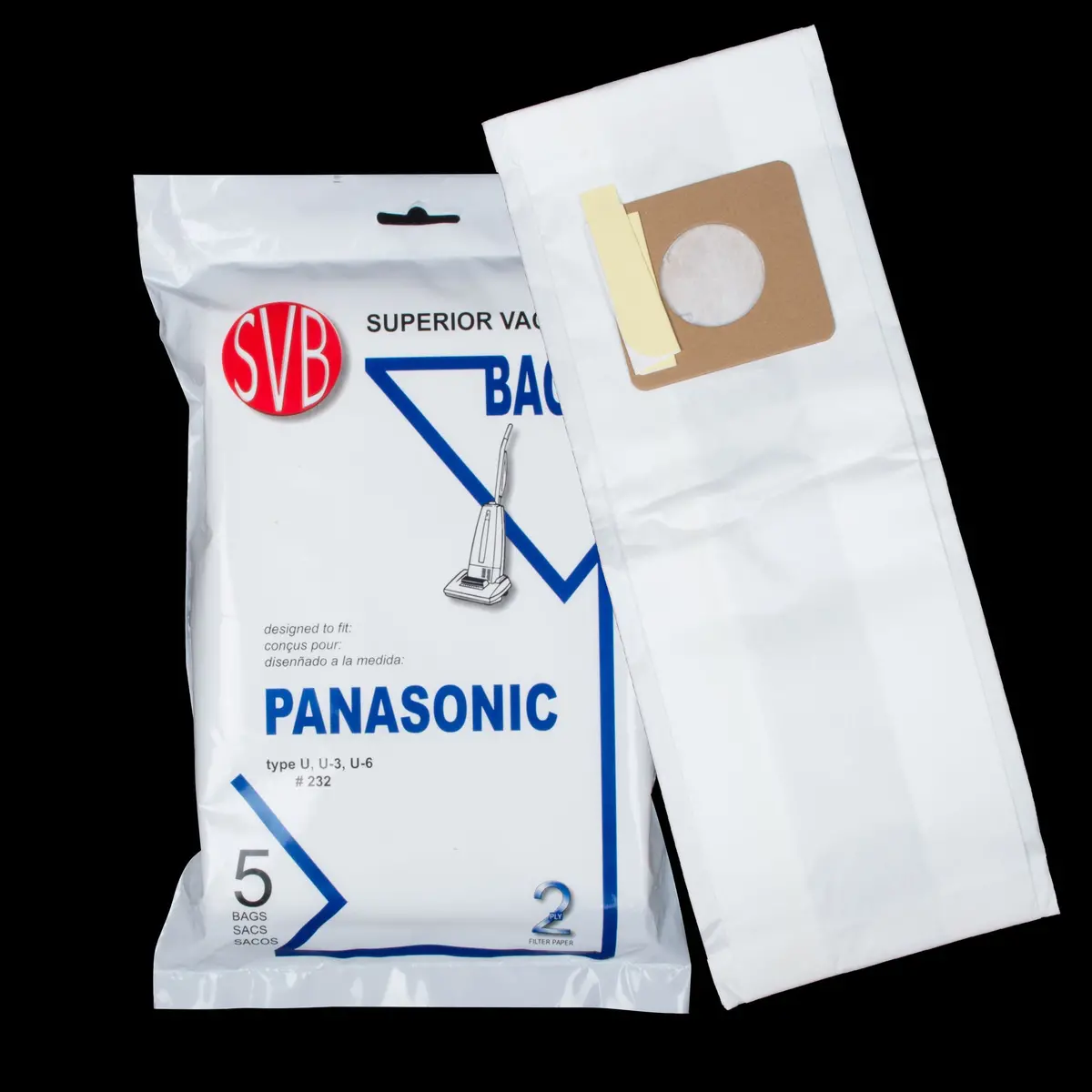 Svb Panasonic Upright Bag U U6 1
