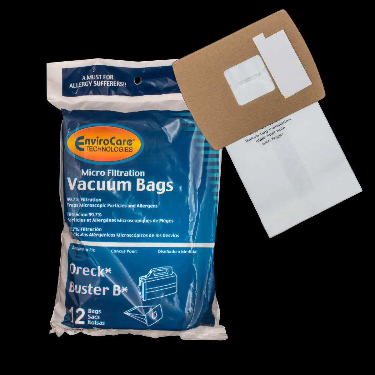 Oreck Buster B Vacuum Bags Small Hand Vacuum 1