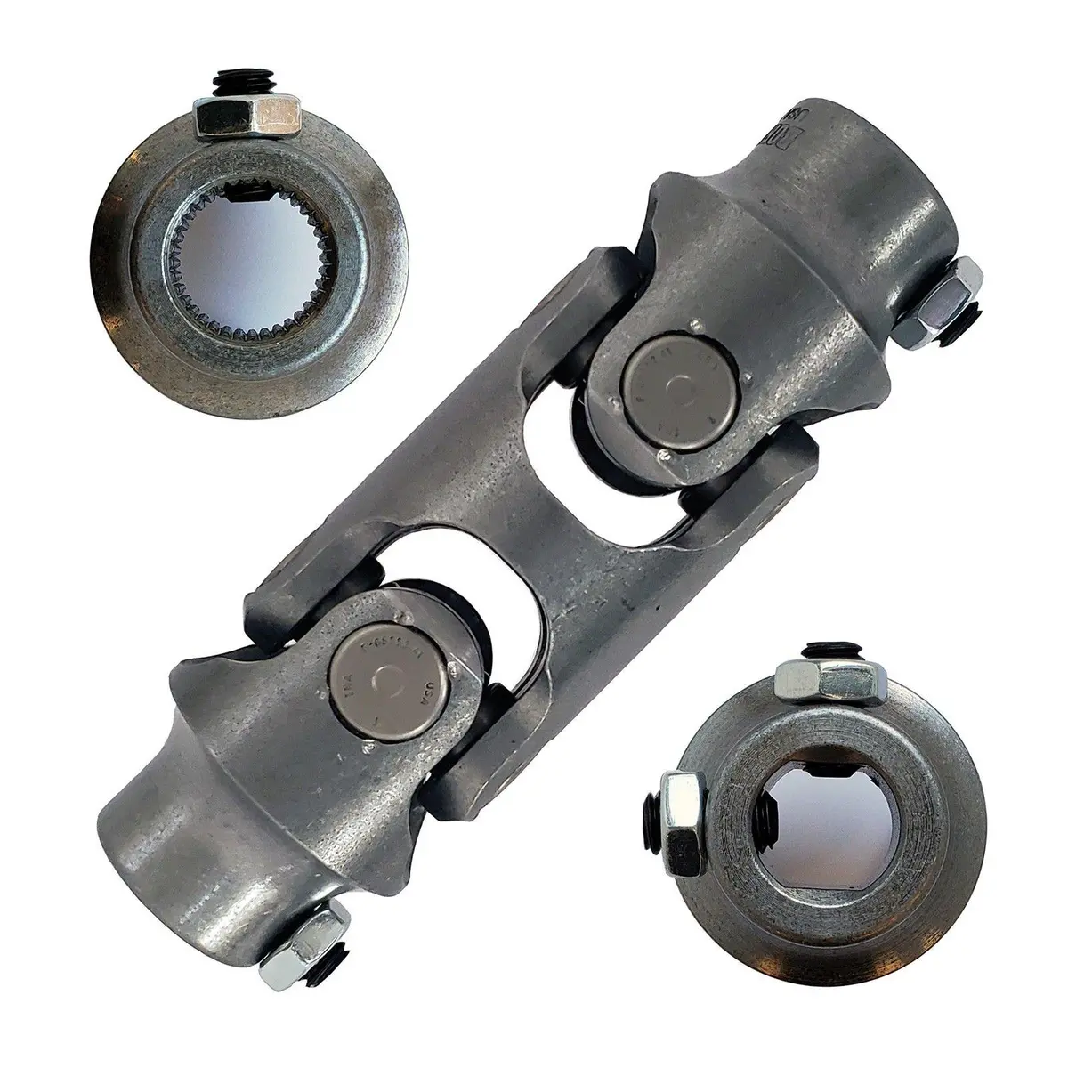 Double U-Joint 3/4-36 Spline X 17Mm Dd - Select Finish 1