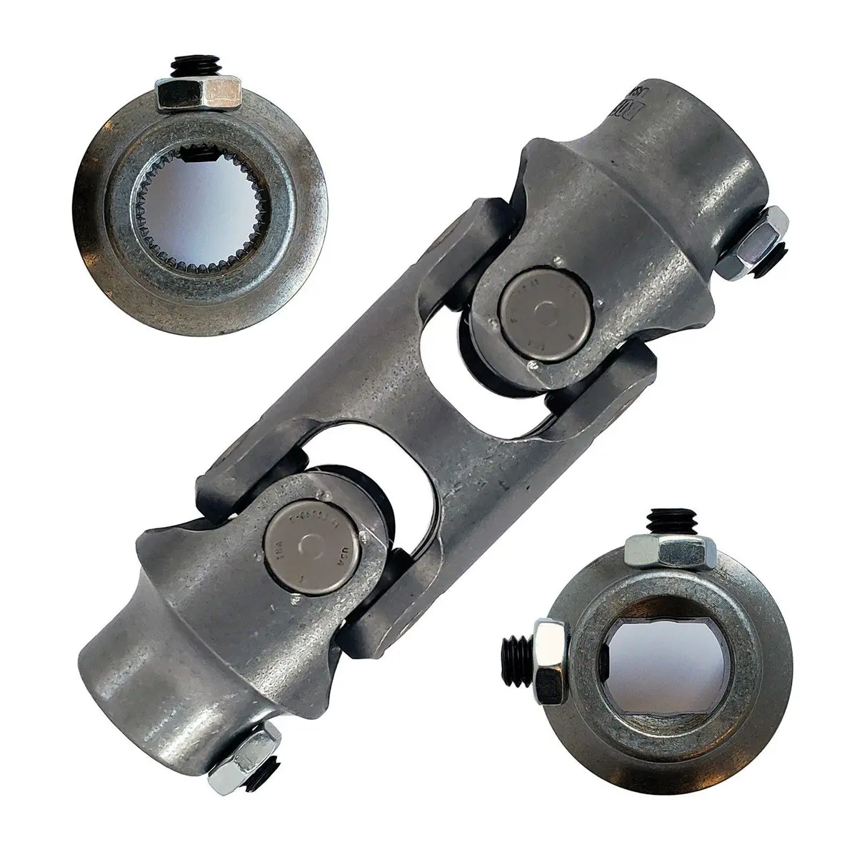 Double U-Joint 3/4-36 Spline X 3/4 Dd - Select Finish 1
