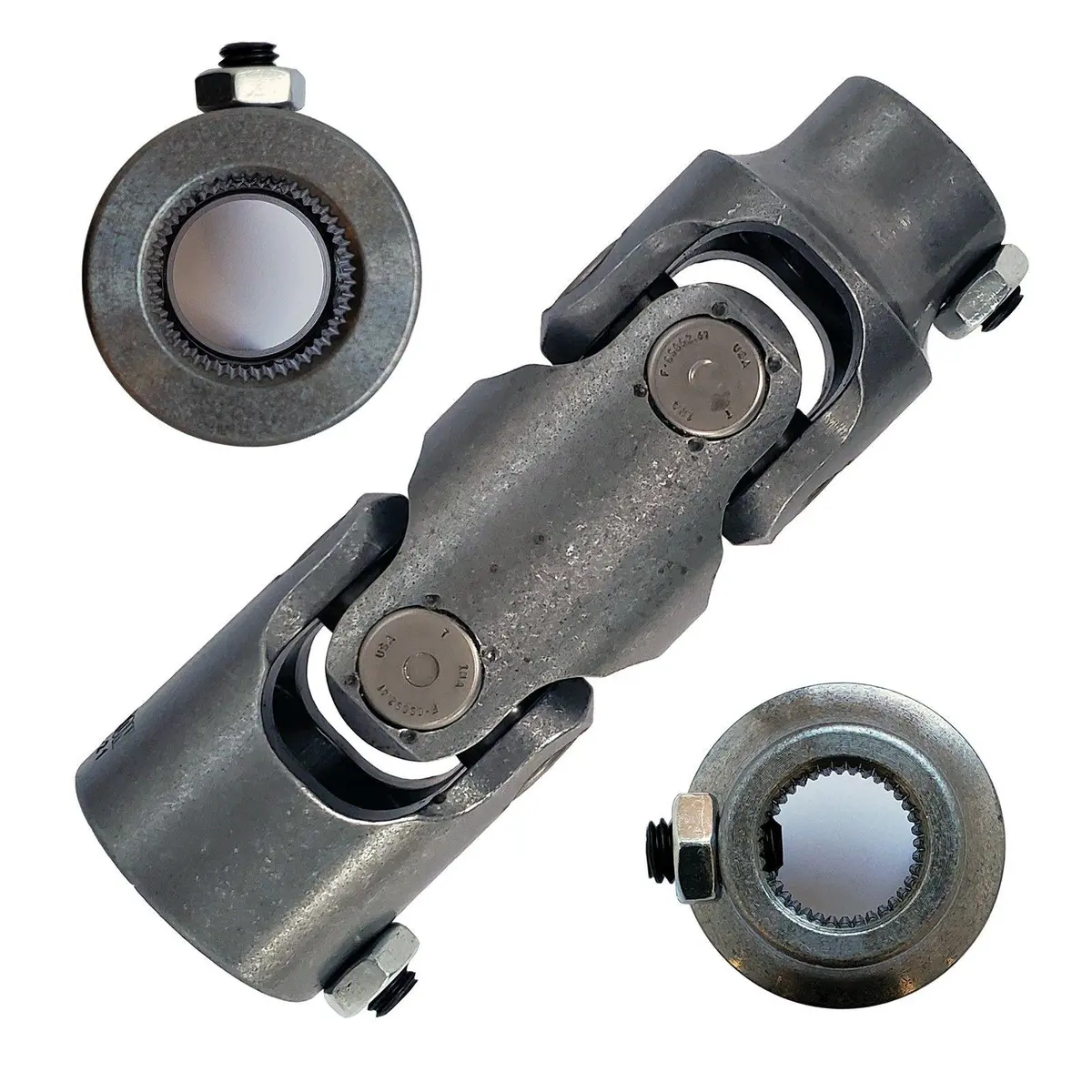 Double U-Joint 1"48 Spline X 3/4-36 Spline - Select Finish 1