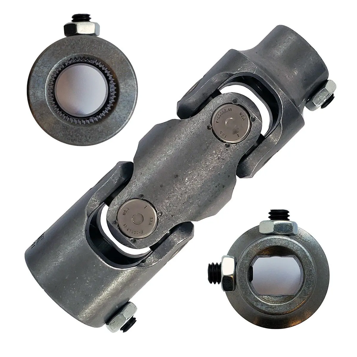 Double U-Joint 1"48 Spline X 3/4 Dd - Select Finish 1