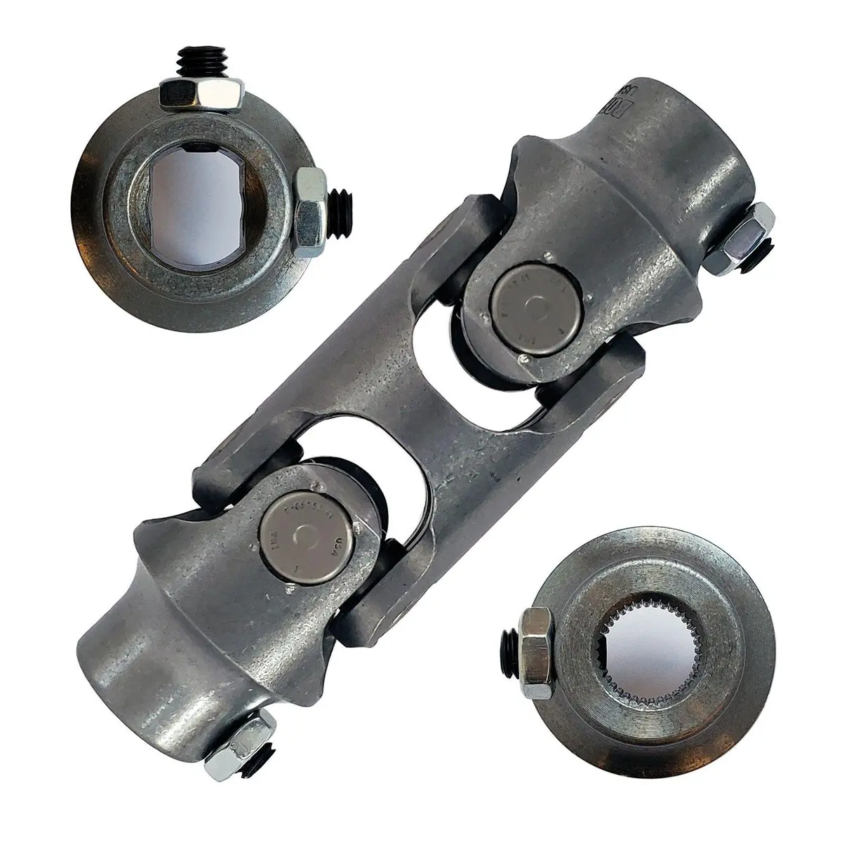 Double U-Joint 3/4 Dd X 5/8-36 Spline - Select Finish 1