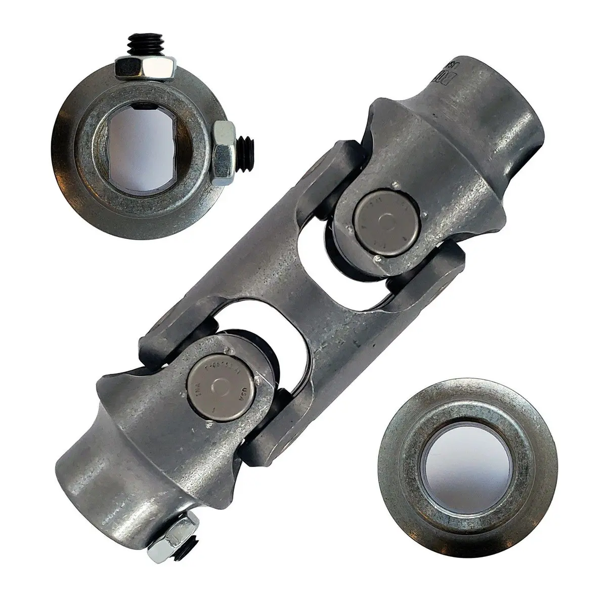 Double U-Joint 3/4Dd X 3/4 Smooth Bore - Select Finish 1