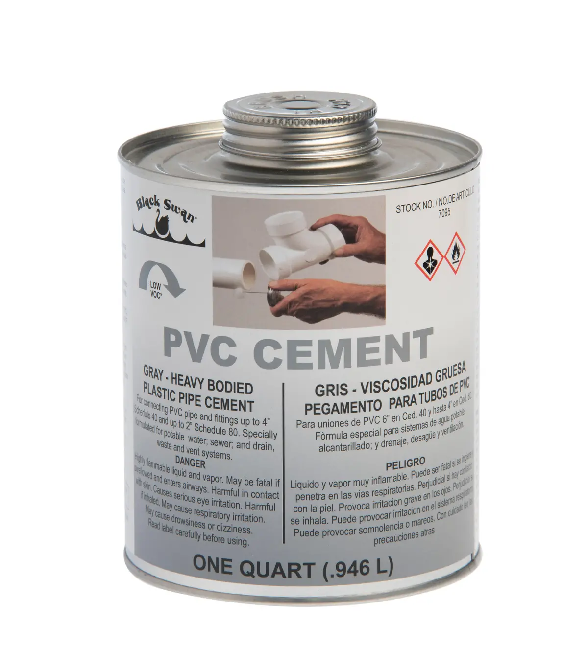 Gray Pvc Glue, Qt 1