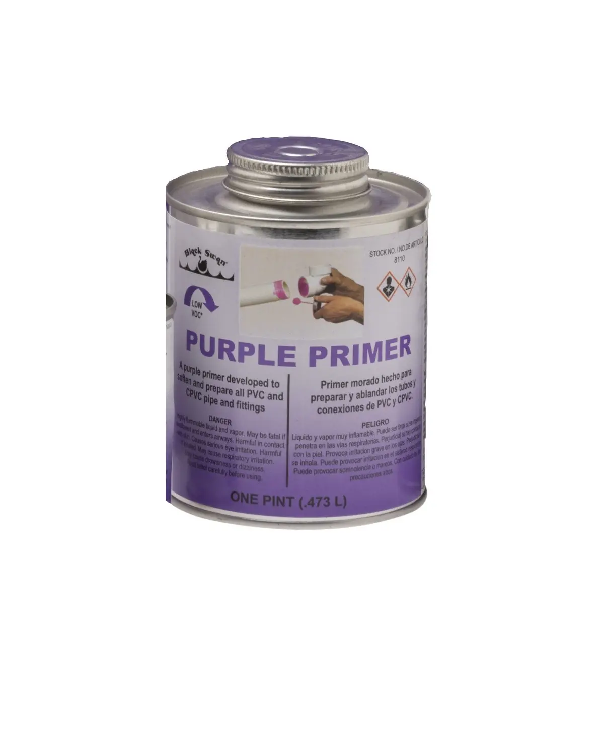 Purple Primer Pint Applicator Cap 1