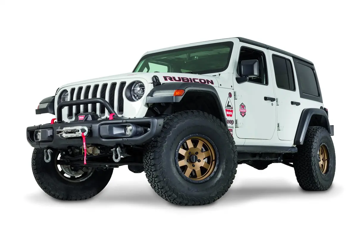 Warn 102355 Low Grille Guard Tube Fits 18-20 Gladiator Wrangler (Jl) 1