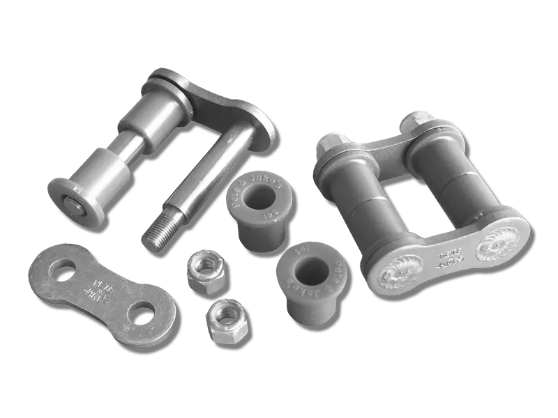 Pete And Jakes Super Smooth Leaf Spring Spring Shackles (Pair) 1