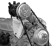 Alan Grove Components Small Block Ford Air Conditioning Compressor Bracket, Passenger Side 105R 1