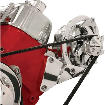 Billet Aluminum Big Block Chevy Alt Bracket, Standard Heads, Short Pump, Side Mount, Driver Side 1