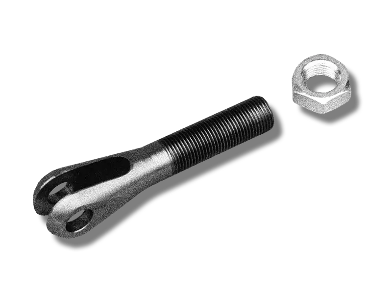 Pete And Jakes Clevis & Jam Nut 5/8 - 18 1
