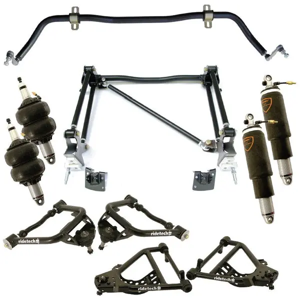 1955-57 Chevy Car Ridetech Bolt On Air Suspension 1