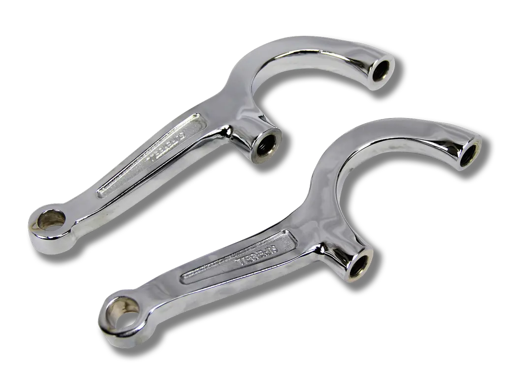 Pete And Jakes Super Bell Steering Arms Outside Drag Link Steer (Pair) 1