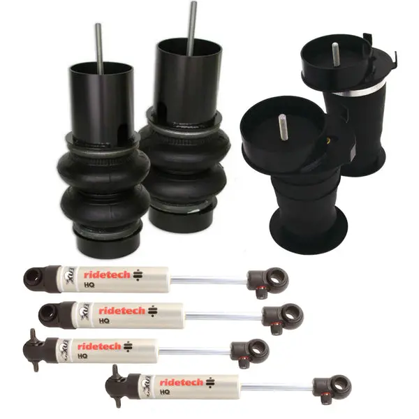 1965-70 Pontiac Fullsize Ridetech Bolt On Air Suspension 1