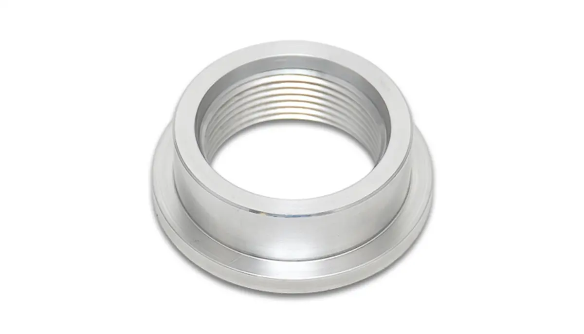 Vibrant Performance 11166 Female -20An Aluminum Weld Bung (1-5/8" - 12 Thread; 1.75" Flange Od) 1