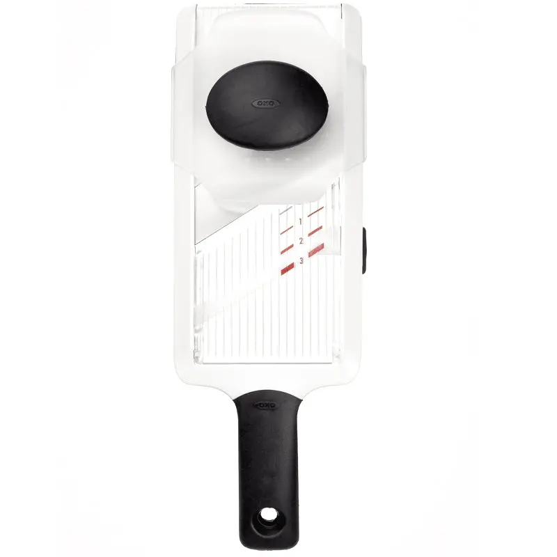 Oxo Hand-Held Mandoline Works Great For Small Or Large Jobs 1