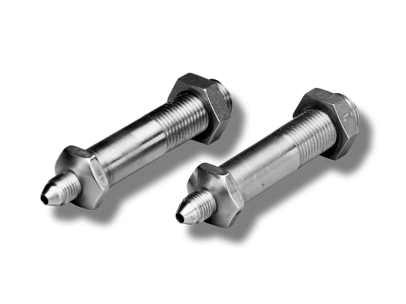 Pete And Jakes S.S. Through Frame Fittings 2" (Pair) 1