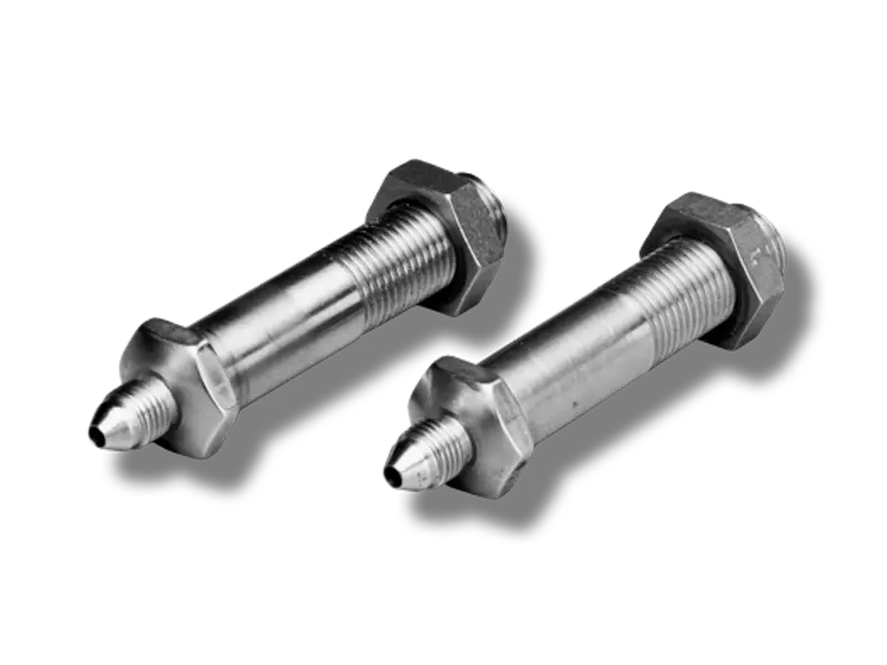 Pete And Jakes S.S. Through Frame Fittings 2-1/2" (Pair) 1