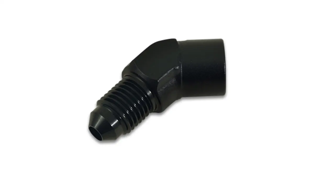 Vibrant Performance 11301 45 Degree Adapter Fitting An Size: -4; Npt Size: 1/8 In. 1