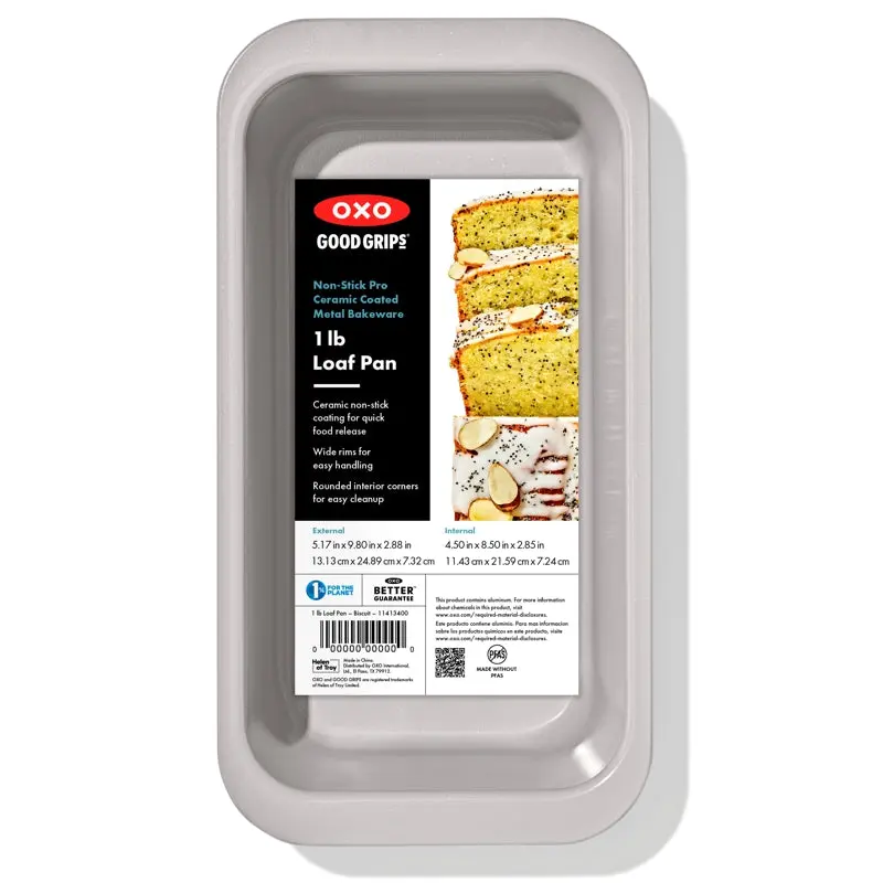 Oxo Pro Ceramic 1Lb Loaf Pan - 13 X 25 X 7.3 Cm 1
