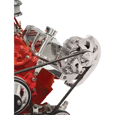 Billet Aluminum Small Block Chevy Alt Bracket, Long Pump, Side Mount, Driver Side 1
