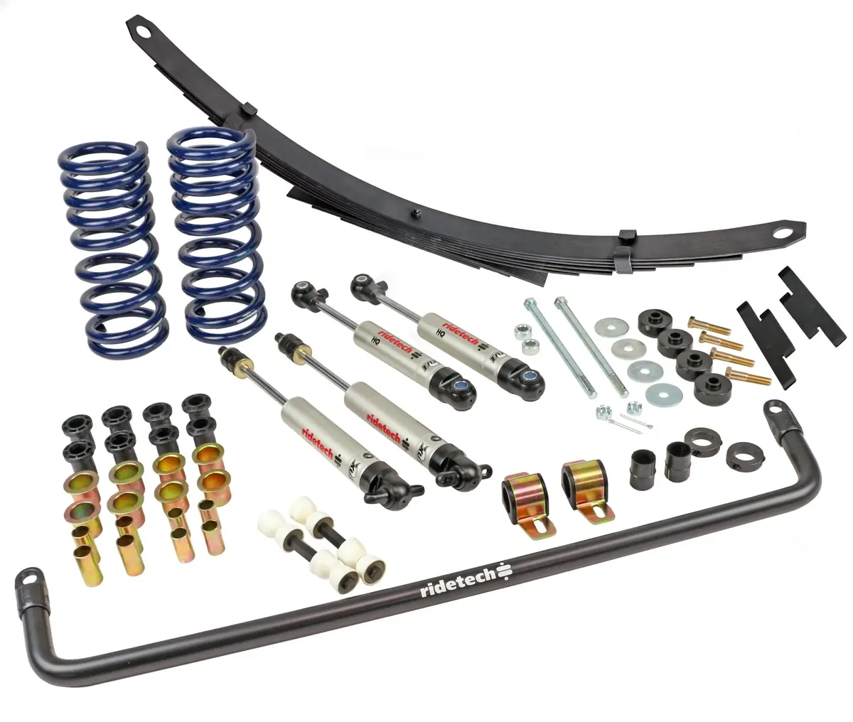 C2 And C3 Corvette Ridetech Street Grip Suspension Kit 1