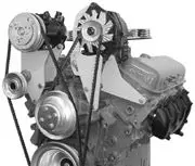 Alan Grove Components Big Block Chevy Air Conditioning Compressor Bracket, Long Water Pump, Passenger Side 116R 1