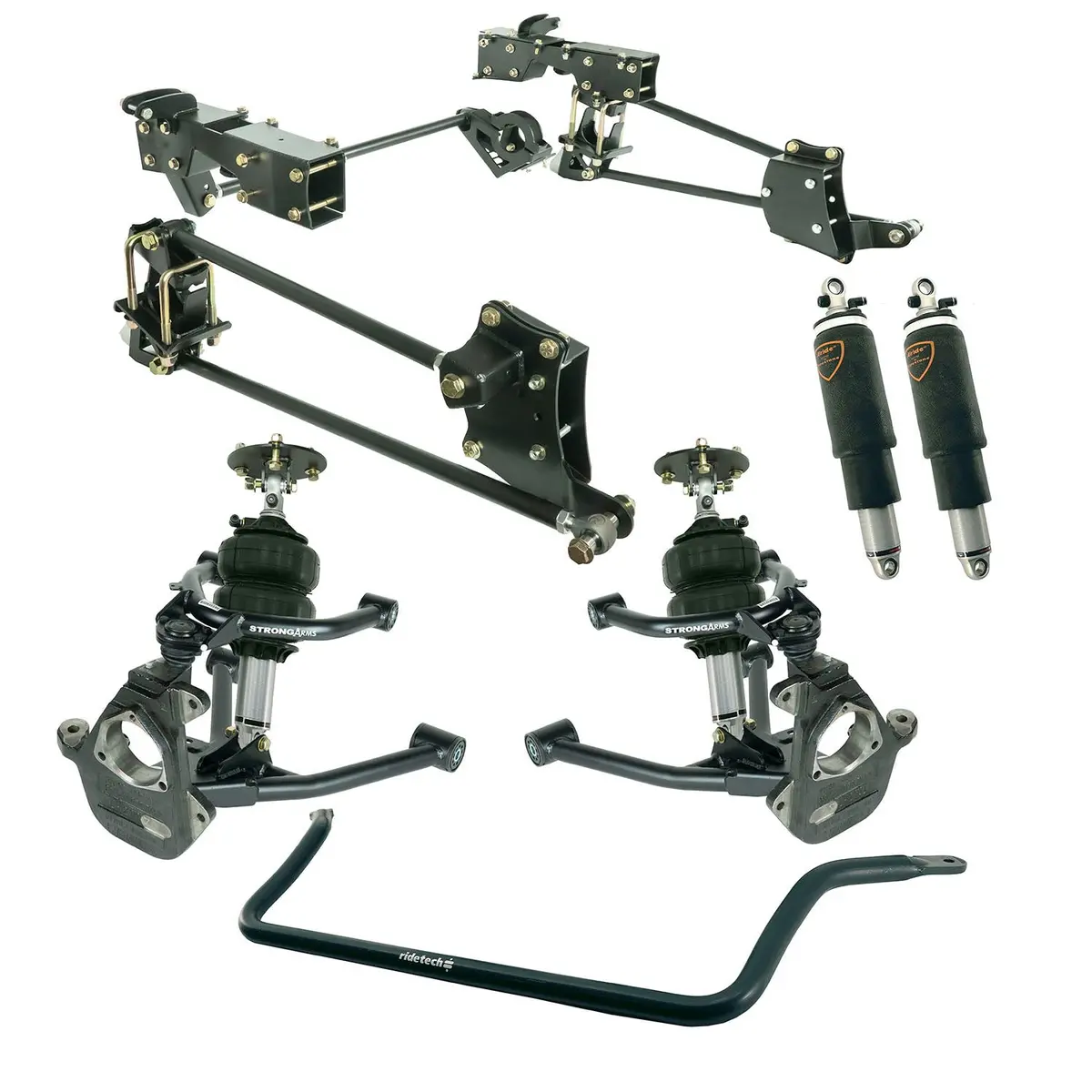2007-2013 Chevy 1500 Truck Ridetech Complete Air Ride Suspension 1