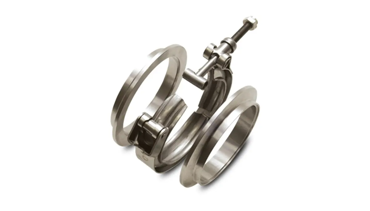 Vibrant Performance 12490 Titanium V-Band Flange For 2.5" O.D. Tubing 2