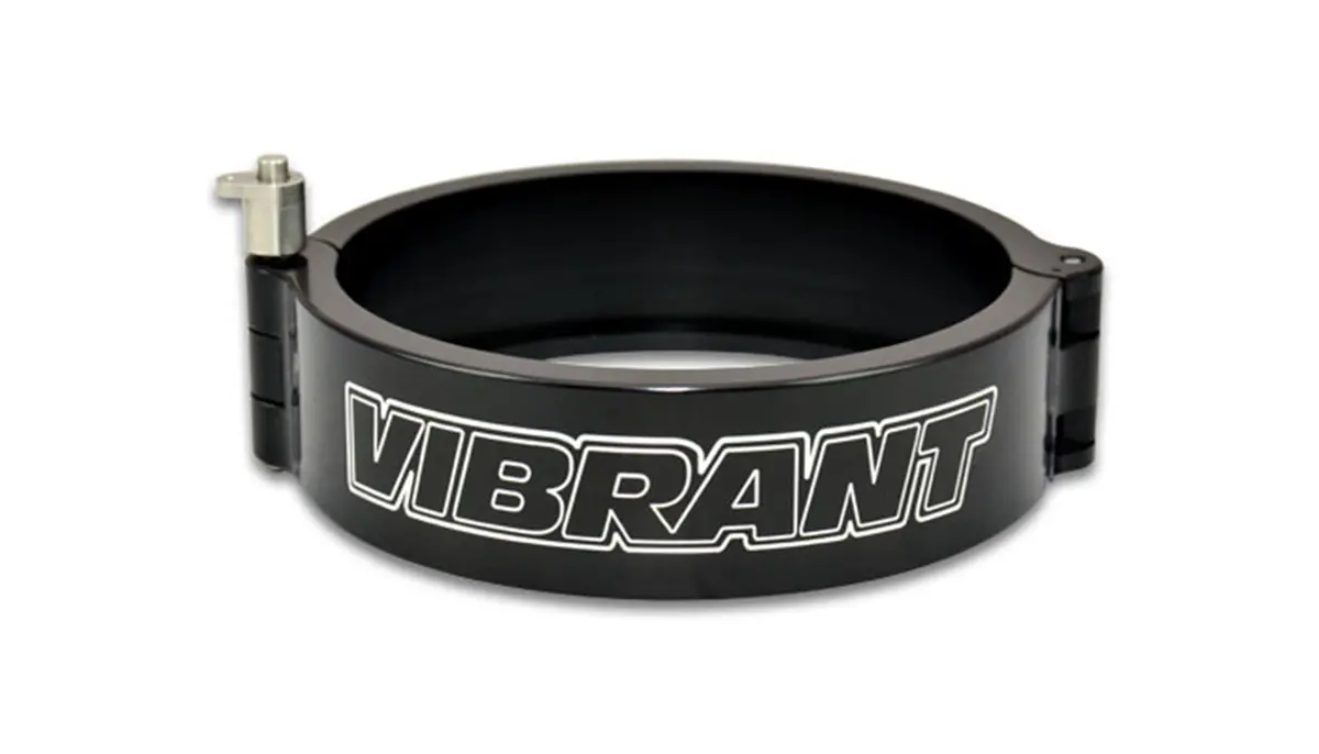 Vibrant Performance Vibrant Hd Quick Release Clamp With Pin For 3" Od Tubing - Anodized Black 1