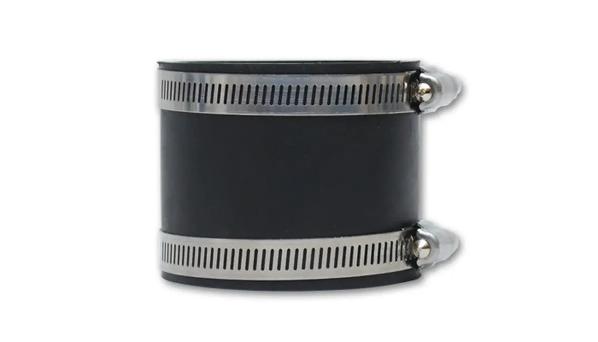 Vibrant Performance Straight Hose Coupler, 3.50" I.D. X 3.00" Long - Black 1