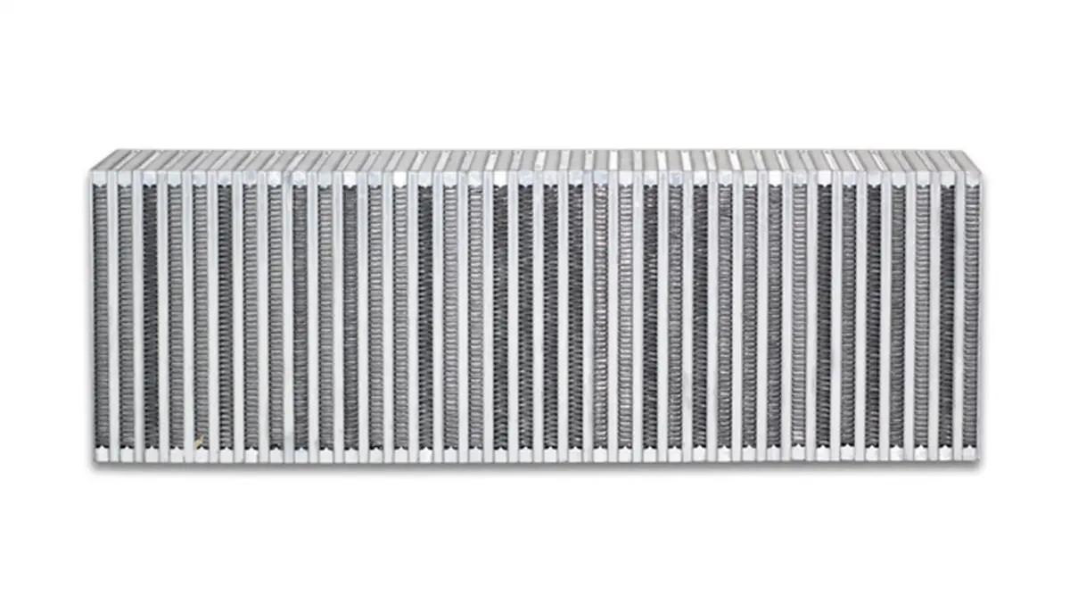 Vibrant Performance 12859 Vertical Flow Intercooler 24In.W X 8In.H X 3.5In 1