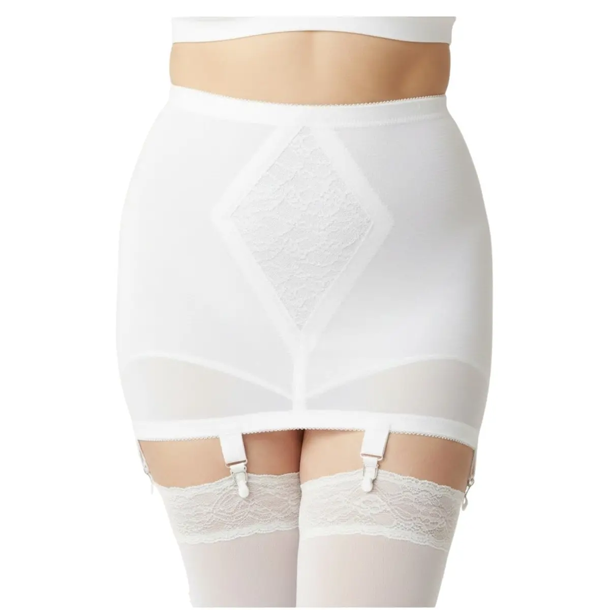 Waistline Open Bottom Girdle | Memory Compression Fabric | Medium Shaping | Style 1365 1
