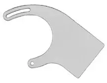 Alan Grove Components Universal Air Conditioning Compressor Bracket, Pair Of 2 Mounting Plates 136-Pair 1