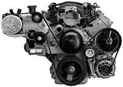 Alan Grove Components Ls Engine Chevy, Camaro / Firebird Air Conditioning Compressor Bracket, Low Profile, Passenger Side 141R 1