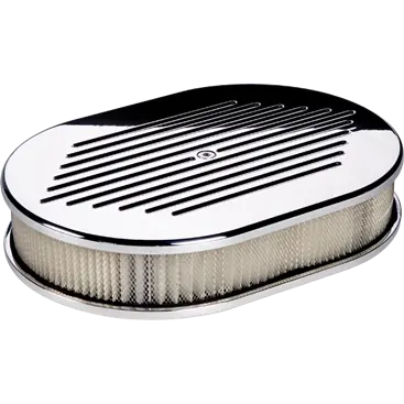 Billet Aluminum Oval Ball Milled Air Cleaner 1