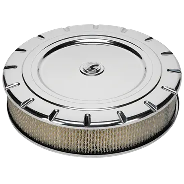 Billet Specialties 14" Vintage Round Air Cleaner 1
