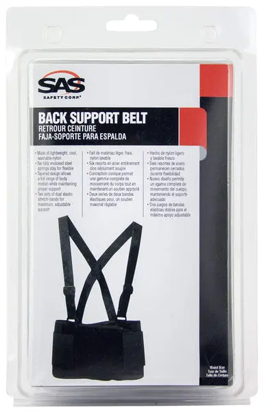 Deluxe Back Support Belt - Small (28" - 32") 1