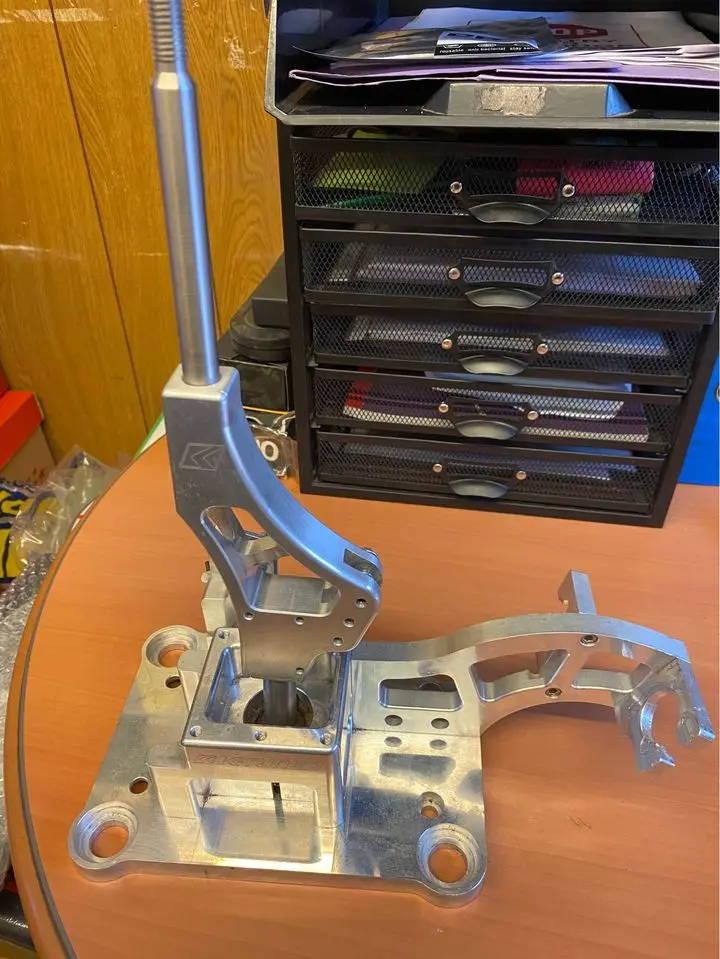 Honda Integra Dc5 K-Tuned Race Spec Pro Billet Shifter Box With Additional Billet Shifter Base Plate 1