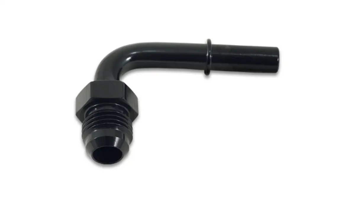 Vibrant Performance 16875 90 Degree Male An Push-On Efi Adapter -6; Barb Size: 0.3125 In 1