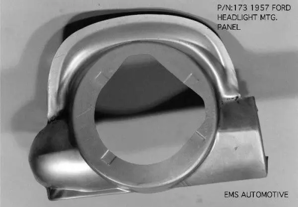 1957 Ford Car Headlight Mounting Panel 1