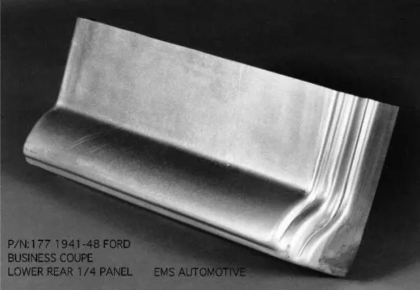 1941-48 Ford Business Coupe And Sedan Delivery Quarter Panel 1