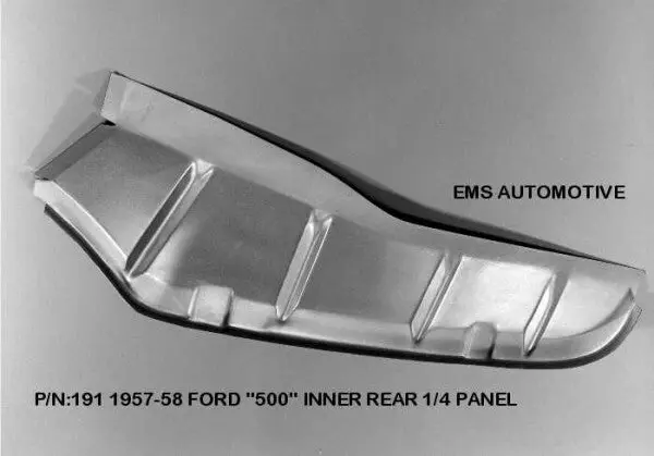 1957-58 Ford Long Wheel Base Car Rear Inner Quarter Panel 1