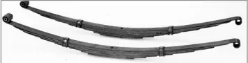 Posies 1955-56 Mercury Superslide Rear Drop Springs (Pair) 1