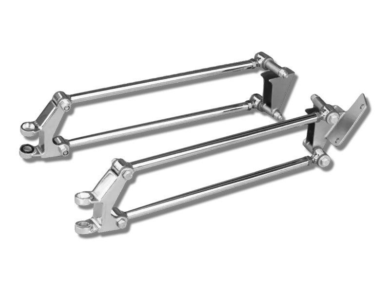 1928-31 Ford Model A Front 4-Bar To Work With 1964-73 Mustang Steering Box 1