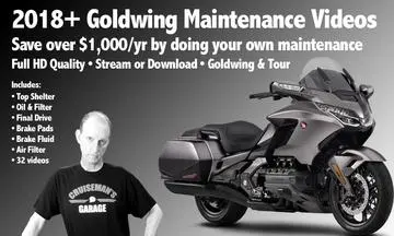 2018 Goldwing Maintenance Videos 1
