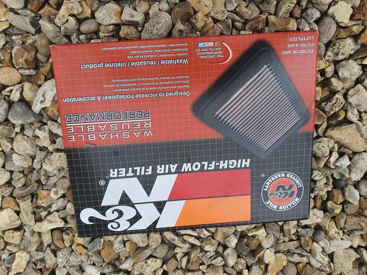 K&N 33-3058 Kn High Flow Air Filter For Honda Civic 2.0 Type R 2015-2017 1