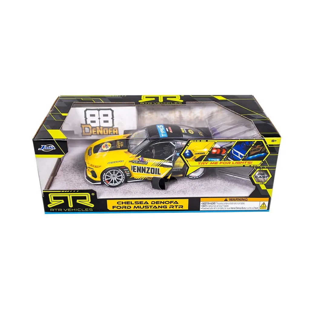 2023 Ford Mustang Rtr 1:24 Diecast - Chelsea Denofa Championship 1